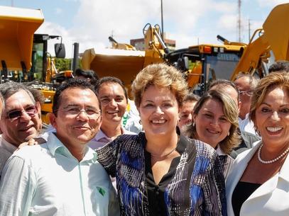 Dilma participou de entrega de máquinas agrícolas no Rio Grande do Norte