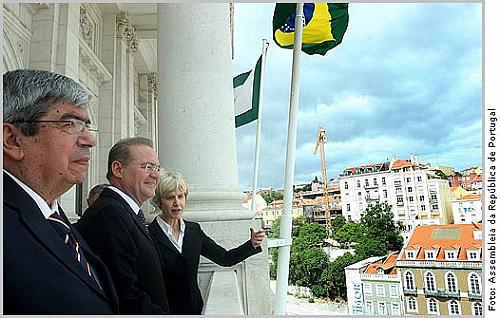 Renan está em visita oficial a Portugal desde a última quarta-feira