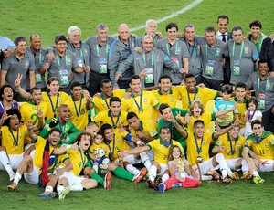 O título da Copa das Confederações fez Brasil decolar no ranking
