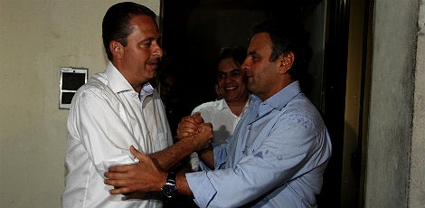 Eduardo Campos e Aécio Neves