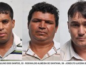 Operação 'Perucaba' prende três pessoas e apreende veículos