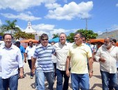 Renan esteve no sábado nos municípios de Pão de Açúcar e Senador Rui Palmeira