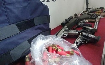 Polícia Civil apreendeu arsenal de armas na casa de um cafetão na zona norte de São Paulo na última quarta-feira (4)
