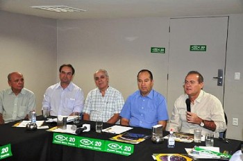Pastor Everaldo Pereira, vice-presidente nacional do PSC, participa de encontro do partido em Alagoas