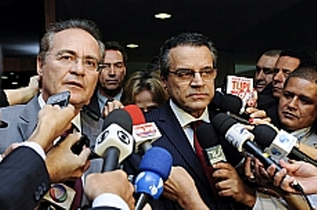 Renan e Alves acertam regras anteriormente anunciadas pelo presidente da Câmara.