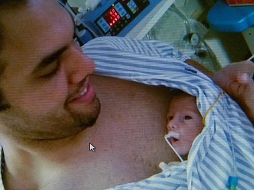 Bebê nasceu durante o 7º mês de gravidez durante coma da mãe em Campinas
