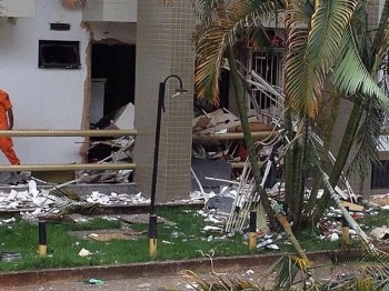 Explosão em um restaurante deixou rastro de destruição em quadra comercial da Asa Norte