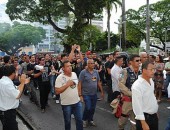 Militares ocupam prédio da ALE e pedem CPI do Brasil Mais Seguro