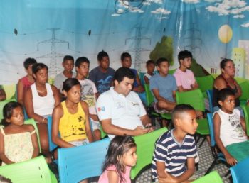 Ação Eletrobras leva cultura e educação ao bairro Taperaguá