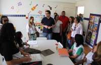 Comitiva de Rio Largo visita escola de tempo integral