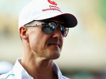 Schumacher está internado desde o final de dezembro, quando bateu a cabeça após cair enquanto esquiava nos Alpes