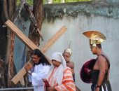 Internos do Portugal Ramalho encenam Paixão de Cristo