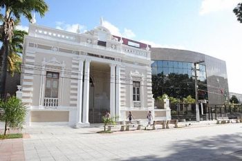 Sede do Tribunal de Justiça de Alagoas, no bairro do centro, em Maceió