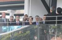 A presidente Dilma Rousseff na cerimônia de abertura da 80ª Exposição Internacional de Gado Zebu, a ExpoZebu 2014