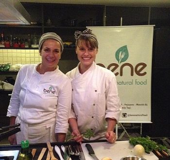 As Chefs Luciana Nerva e Thais Massa estarão juntas no evento promovido pela Bene Coffee & Natural Food