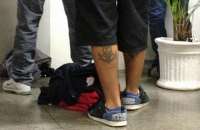 Detido tem tatuagem e mochila com símbolo do Corinthians
