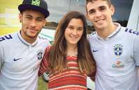 Beatriz, filha de Fátima Bernardes com Neymar e Oscar