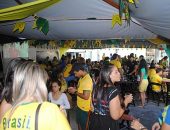 Vitória sofrida do Brasil é comemorada em vários pontos de Maceió