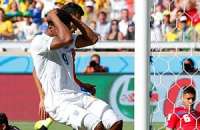 Inglês Sturridge reage após desperdiçar chance de gol contra a Costa Rica