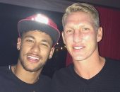 Neymar Jr. e Schweinsteiger #melhores amigos.