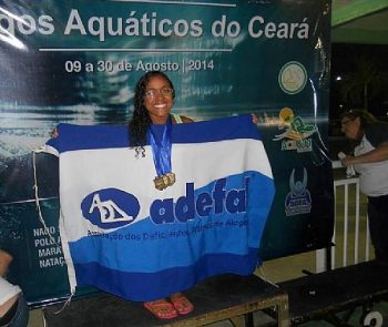ADEFAL conquista 3º lugar no ranking geral do V Jogos Aquáticos do Ceará
