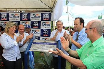 Governador entrega rodovia e Estação de Tratamento de Água em Traipu
