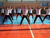 Grupo dinamarquês de ginástica se apresenta no Jacintinho