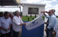 Governador inaugura estação de bombeamento do Canal do Sertão
