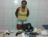Pricila Patrícia dos Santos Silva, 25 anos, foi presa