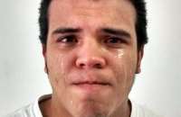 Suspeito de tráfico chorou ao ser preso em Itanhaém, SP