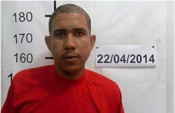 Alex Cavalcante da Silva, o bochecha, um dos envolvidos no assassinato do advogado Rangel de Oliveira