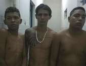 José Marcos, o “Camborge”; Sivaldo Silva e Paulo Júlio presos duranta ação policial