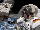 Selfie no espaço do astronauta Alexander Gerst