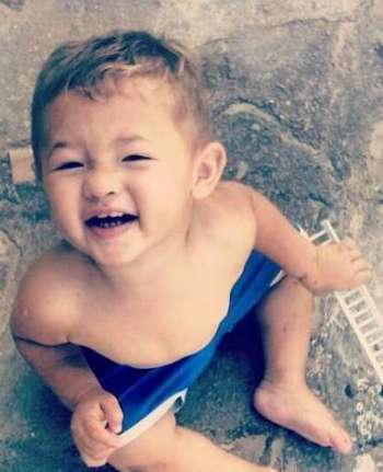 Nilton Emanuel de 2 anos morreu em Capela