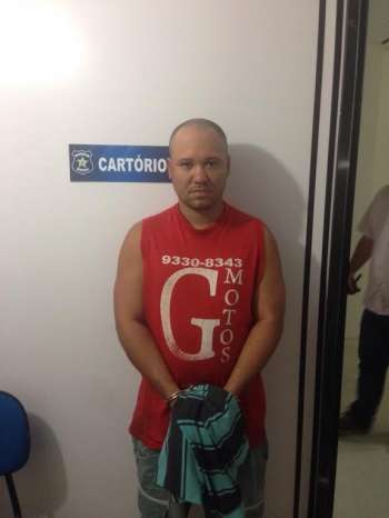 Geraldo não resistiu à prisão (Foto: Polícia Civil / Divulgação)