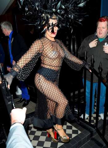 Lady Gaga em Londres, na Inglaterra 