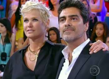 Xuxa e Junno (Foto: TV Globo)