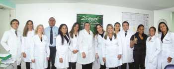 Equipe da CCIH envolvida na campanha de disseminação de informações sobre a sepse na Santa Casa de Maceió  
