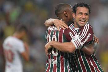 Fred comemora seu gol contra o São Paulo