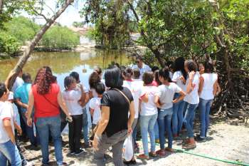 IMA leva educação ambiental para a Barra de São Miguel