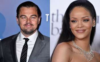 Leonardo DiCaprio e Rihanna 