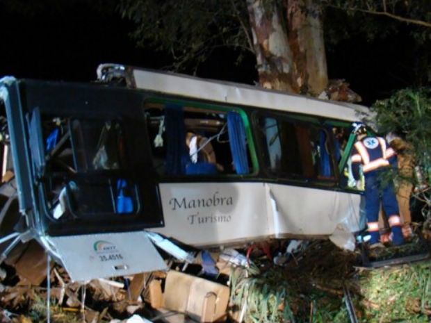 Ônibus seguia de Dracena, no interior de São Paulo, para o Paraguai Destaque