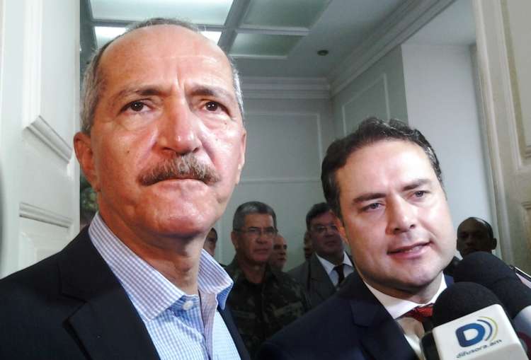 Ministro Aldo Rebelo e Renan Filho