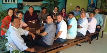 Célia, Yale e Ricardo Nezinho se reuniram com vereadores de Arapiraca