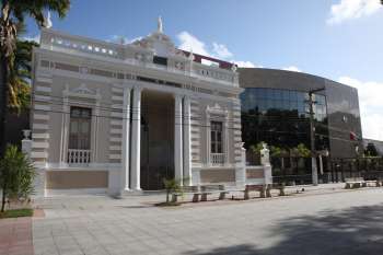 Sede do Tribunal de Justiça de Alagoas, no Centro de Maceió 