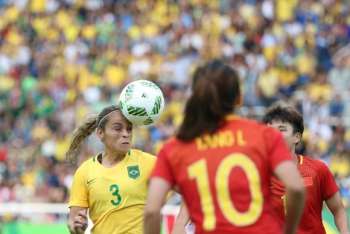 Brasil estreia com vitória contra a China, no Engenhão, na Rio 2016 