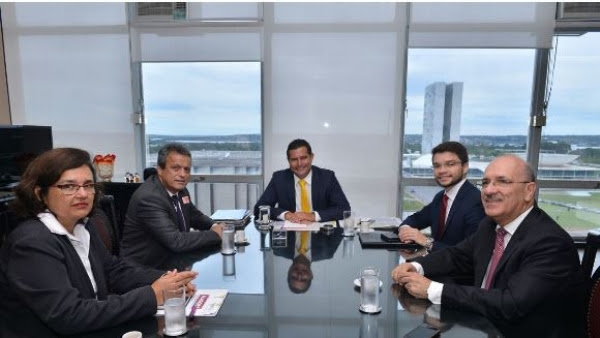 Mosart Amaral, esteve em Brasília, conferindo de perto o andamento dos processos de implantação dos aeroportos de Penedo, Maragogi e Arapiraca