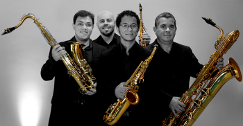 Quarteto de Sax da Ufal fará concerto em quatro cidades alagoanas