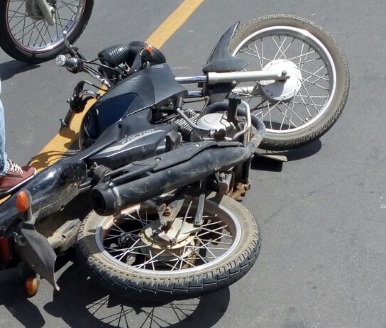 Motocicleta usada na fuga