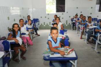 Sala de aula – Escola Zumbi dos Palmares.